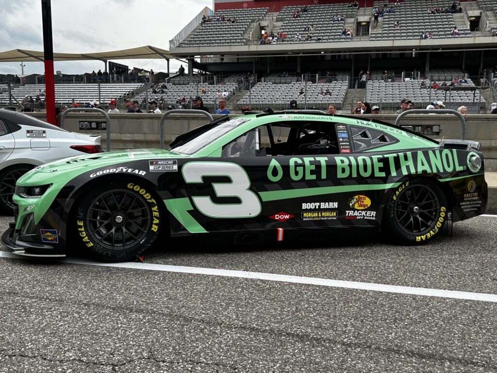 Austin Dillon car at COTA.