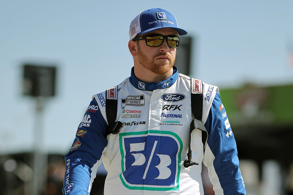 Chris Buescher at Texas Motor Speedway.