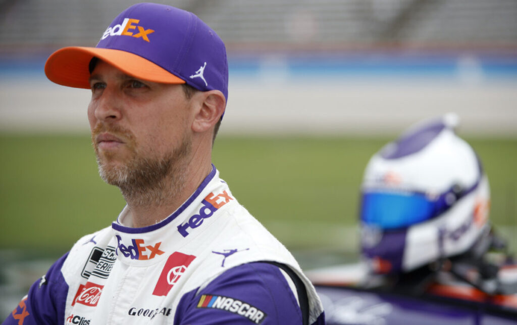 Denny Hamlin at Texas.